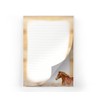 JuNa-Experten A5 Letter Paper Set with Envelopes Children Horse for