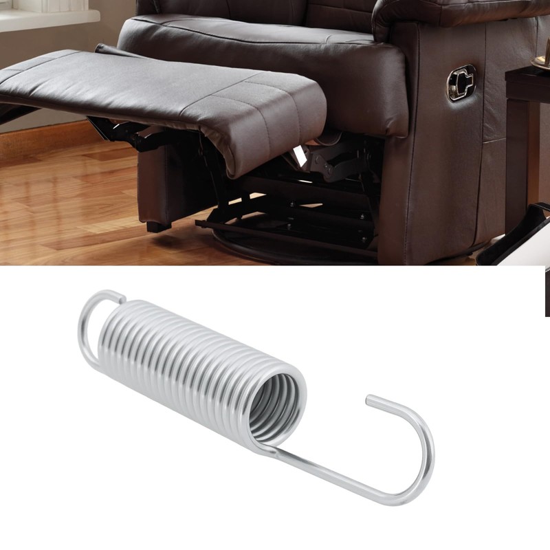 ECSiNG 2Pcs Recliner Chair Tension Springs Wire Galvanized Steel Long