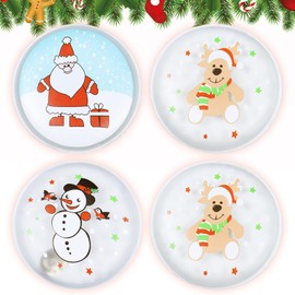 SOETDERT Reusable Hand Warmer, Christmas Pocket Warmer, Children, Round Pocket Warmer, Hot Water Bottle, Cute Heat Pad for Warm Fingers, Hand Warmer, Finger Warmer, Winter