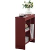 Kings Brand Furniture - Side End Table with Drink Holders,