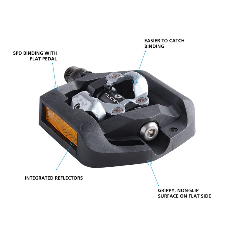 Shimano PD-T421 Pedals - Black