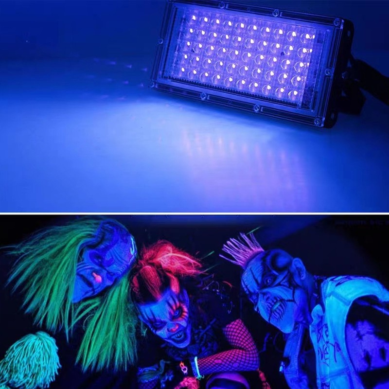 395nm 50W UV Black Light UV Flood Light IP66 Waterproof