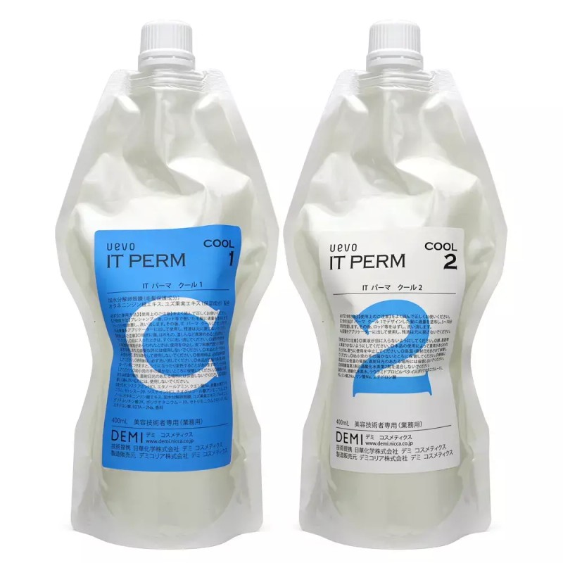 Demi 데미 우에보 잇 펌 쿨 1제400g 2제400g [33_아오모리매끄러운LPP샴푸] Demi