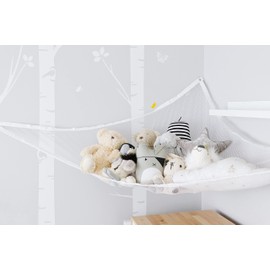 Dreambaby Jumbo Toy Storage Corner Hammock Net Organizer - 6 ft Long - Holds up to 30lbs Maximum Weight - Model L693
