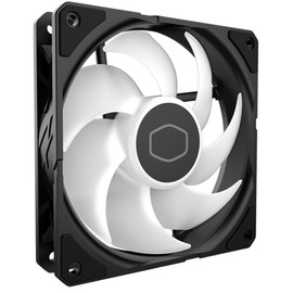 Cooler Master SickleFlow Edge 120 ARGB - 120mm Fan (690~2500 RPM, PWM), High Airflow (70.7 CFM) & Static Pressure (3.61mmH2O), ARGB Gen 2, 32.8 dBA max. - Black