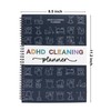 Sonjade ADHD Cleaning Planner, Tidy Minds Daily Weekly Monthly Household