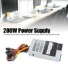 200W Power Supply Sturdy Metal Fast Cooling Widely Compatible Desktop