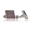Cuff-Daddy Lavender Rose Cufflinks with Presentation Box