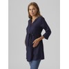 MAMALICIOUS Damen Mlmercy 3/4 Woven Tunic Noos Eco A. Tunika