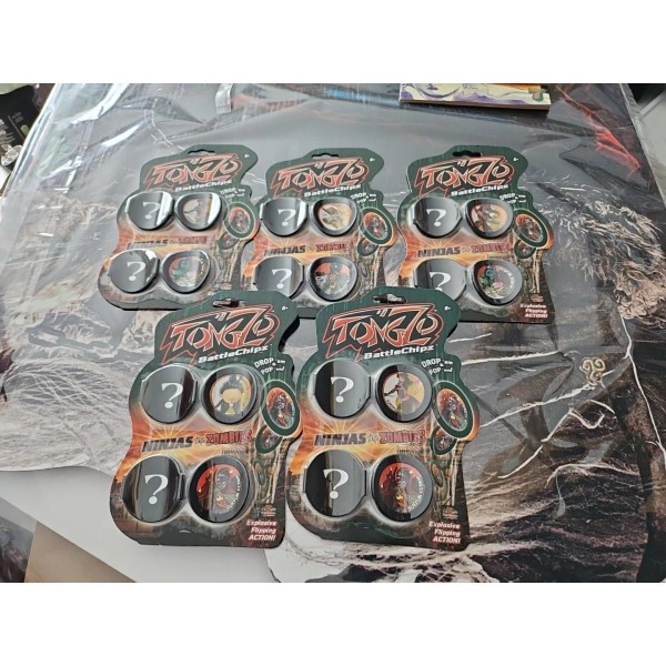 Play Visions Lot Of 5 TONGZO BATTLECHIPZ Ninjas vs Zombies