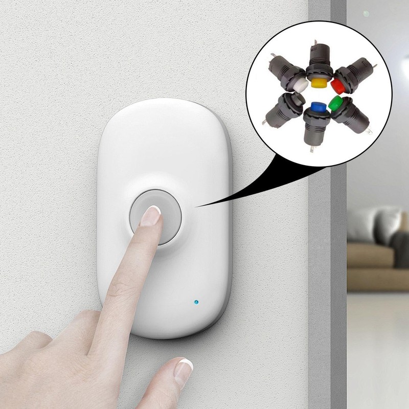 30 Pieces Mini Instantaneous Push Button Switch, Current Pressure Switch,