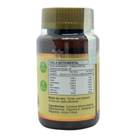 Ácido Fólico Con Vitamina E 60 Cápsulas De 500 Mg Naturelab.