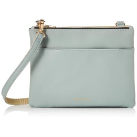 Aventura slt-30625 Sacoche Shoulder Bag, Crossbody One-Shoulder Bag, Shoulder Pouch, Synthetic Leather, Lightweight, A5 Size, Includes Key Hook, mint