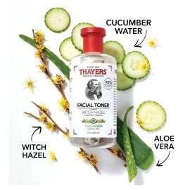 Thayers Tónico Witch Hazel Pepino Refresca Balancea Cualquier Piel