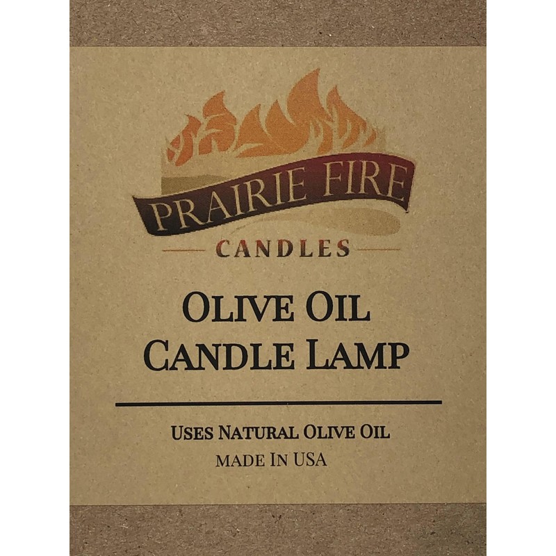 Olive Oil Candle Lamp - Emergency Backup - Power Outage