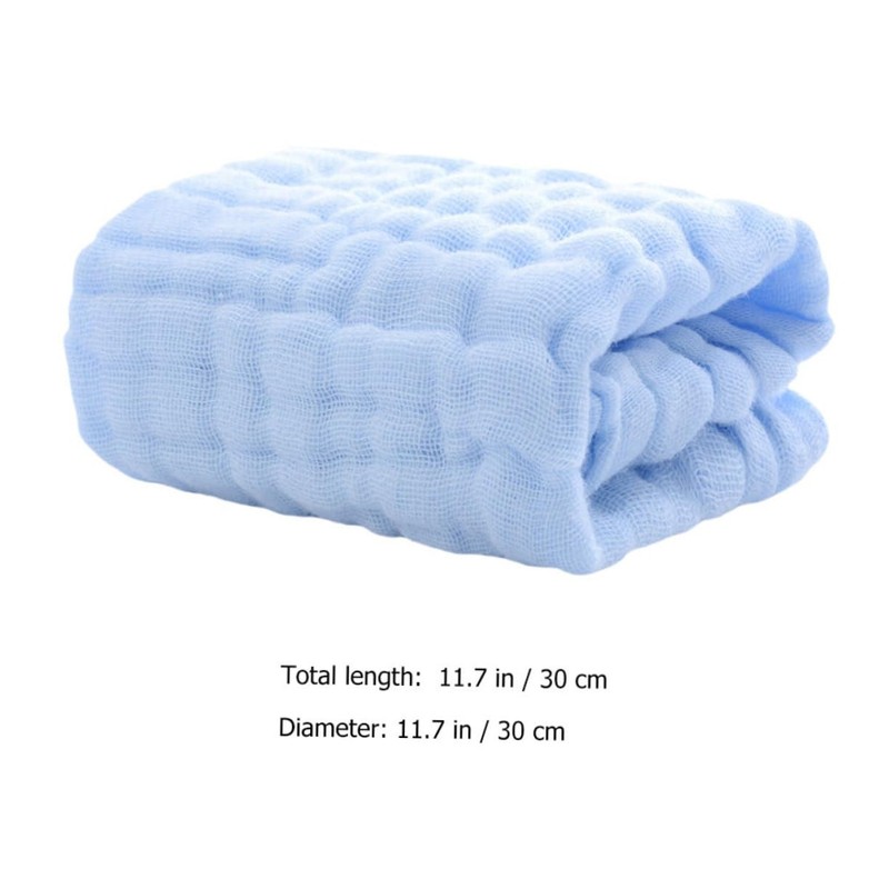 CORHAD 6Pcs Muslin Washcloths Pure Burp Cloths for Boy Girl