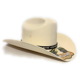 Mens Western Cowboy Rodeo Hat, Sombrero Vaquero Sinaloa (6 7/8 (MX55))
