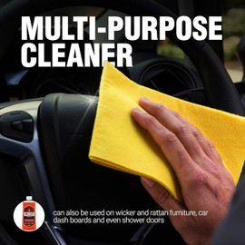 Milsek Furniture Polish and Wood Cleaner with Cinnamon Raspberry Scent - for Home and Household from Hardwood Floors to Kitchen Cabinets - 12 Fl Oz (Pack of 2) with Microfiber Towel