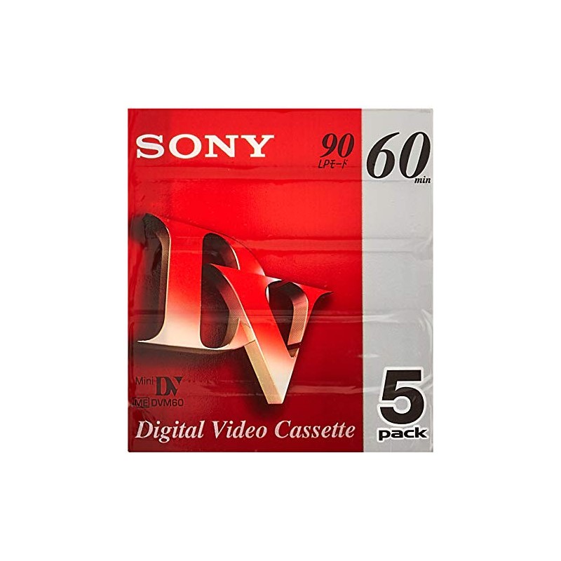 Sony minidezitarubideokasetto 5 Roll Pack 5dvm60r3