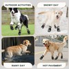 Furrtripsy Dog Booties,Waterproof Dog Shoes for Large Medium Small Dogs,Suitable