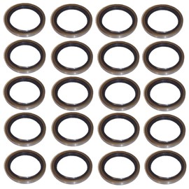 Stevens Lake Parts One New Set of Twenty (20) of 15192TB Double Lip Grease Seals for 2,000-2,200 Lb. Trailer Axles