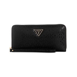 GUESS Women's Purse Travel Accessories - Travel Wallet, black