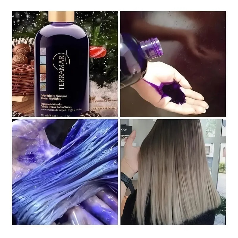 Terramar Shampoo Matizador 250 Ml. Producto Original