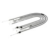 Set of 5 Bowden cables – black – KR51 /