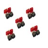 Yiqigou 5 Pairs Non-slip Amass Deans T-style Male Female Plug