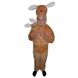 Seruna Kangaroo costume, F29 104-110, for children, kangaroo costume, animal fancy dress, carnival, toddler, carnival costumes, children's fancy dress costumes