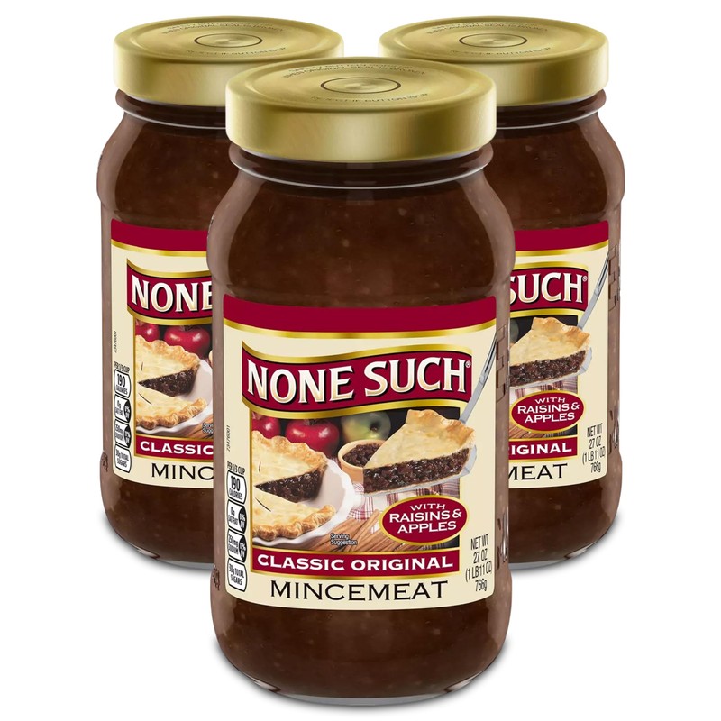 None Such Classic Original Mincemeat with Raisins and Apples, 27
