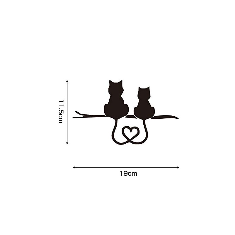 [JASDESIGN] Cat Sticker Cat Sticker Cat Car Sticker Decal Back
