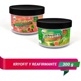 Gel Kryofit Reductor Abdomen Reafirmante Para Panza Cintura Mentolada