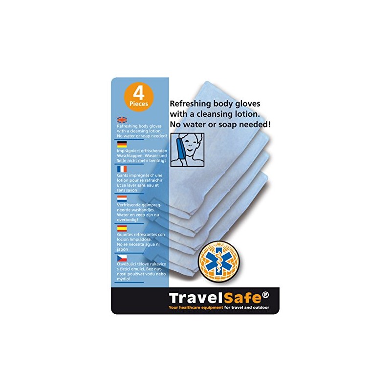 TravelSafe Unisex TS0365 Body Gloves, Blue,