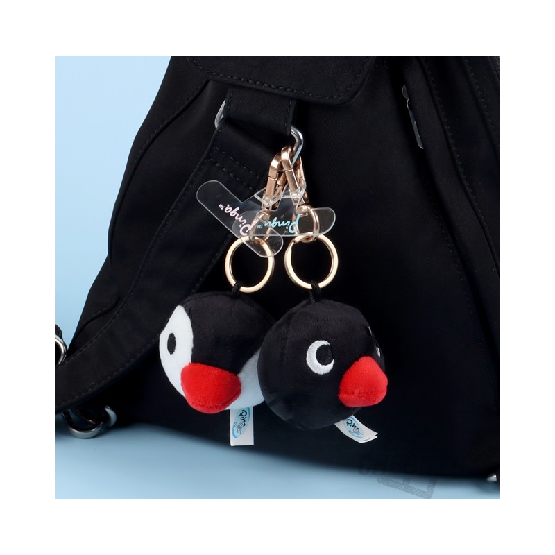 Pingu doll key ring face multi cute penguin doll goods
