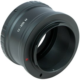 JINTU Lens Adapter Manual fit T Mount Lens 420-800mm 500mm 900mm 650-1300mm fit Canon M50 M200 M100 M6 Mark II M5 M10 M3 EOS-M Mirrorless Cameras