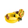 3.5" Small Rasta Jamaican Man Holding Bowl Polyresin Ashtray Decoration