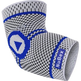 Nutrics Active Elbow Support for Men and Women, Functional Pads, Supportive (XL (31-34 cm)