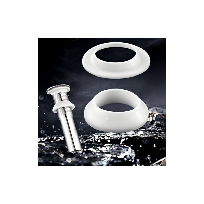 Drainage Seal,Universal Basin Drain Gasket Replacement Parts,Thickened Silicone Sealing Ring