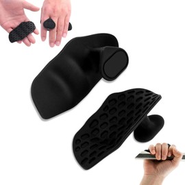 MURANEST 2Pcs Weight Lifting Grips for Men Women, Ergonomics Workout Rubber Fingerless Gym Grips,Grip for Exercise Bodybuilding,Deadlifts, Exercise, Weight Lifting, Dumbbell