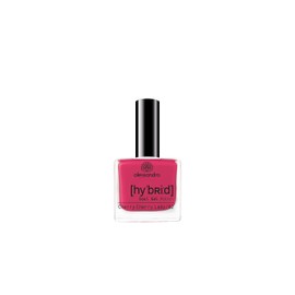 alessandro Hybrid Varnish Cherry Lady - Strong Raspberry Red - In Just 3 Steps - Perfect Nails without LED - Lasts up to 10 Days! 8 ml