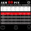 AKM ORFS 80PCS Master Industrial Hydraulic O-Ring Face Seal Cap