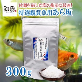 Waka Salt, Specialty Aquarium Fish Salt, 10.6 oz (300 g), Salt Bath, Infection Prevention, Vitality Restoration, Immunity, Sterilization, Treatment, Wintering, Mineral, Natural Crude Salt Bait, PSB