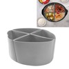 Slow Cooker Divider Liner 4 in 1 Silicone Reusable Leakproof