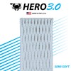 ECD Lacrosse Hero 3.0 Mesh - Semi Soft - White