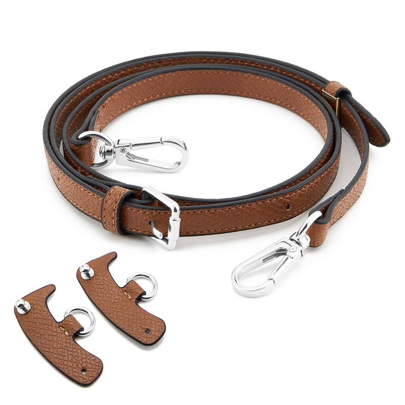 QIUTIMIY Leather Handbag Strap, Replacement Shoulder Bag Straps for Longchamp