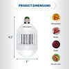 vertmuro Bug Zapper Light Bulb, 2-in-1 Indoor Electric Mosquito Killer