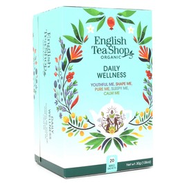 English Tea Shop Daily Wellness Tea Bag Sachets, 20-Piece