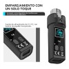 Tecmiyo 3pzs System De Micrófono Inalámbrico, Xlr Transmisor Y Xlr