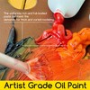 MEEDEN Artist Grade Oil Paint: Deep Yellow - 60ml/2oz Tube
